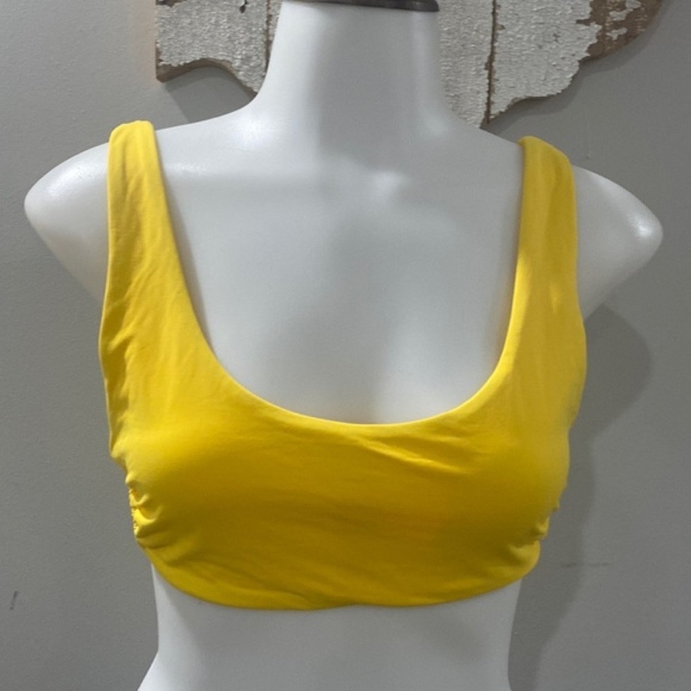 NWOT! Banana Moon‎ Sporty Bikini Top in Yellow